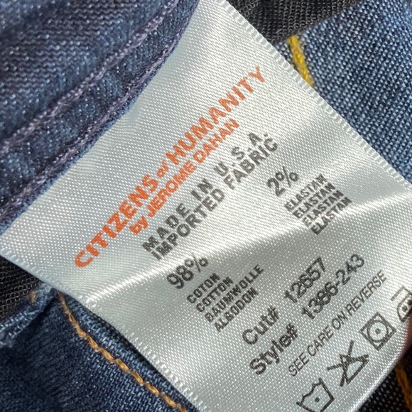 Citizens of Humanity Dani Cropped Straight Leg 26 - Picture 7 of 8